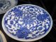 5 Antique Chinese Porcelain Blue And White Plates Kangxi Period + 2 Bonus Plates photo 2