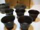 Vintage Japanese Fantastic Bizen Pottery Sencha Teapot Cups Yusamashi With Sign Teapots photo 1