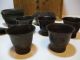 Vintage Japanese Fantastic Bizen Pottery Sencha Teapot Cups Yusamashi With Sign Teapots photo 3