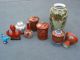 9 Porcelain Pieces Japanese And Chinese 19thc.  - 20thc Cup Bowl Tea Caddy Vase Vases photo 1