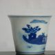 Chinese Blue And White Porcelain Hand - Made Hand - Painted People Cup Marked Bowls photo 5