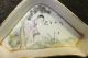 Group Of 9 Antique Chinese Nut Dish Hand Painted Famille Rose Figures Porcelain Other photo 2