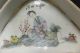 Group Of 9 Antique Chinese Nut Dish Hand Painted Famille Rose Figures Porcelain Other photo 8