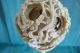 Chinese Cantonese Carved Bone Faux Ivory Puzzle Ball & Stand 19c Circa 1860 Other photo 2