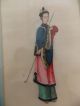 3 - 19th C.  Chinese Export Watercolor Painting On Rice Paper - Framed Paintings & Scrolls photo 5