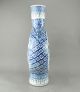 A Huge/very Fine Chinese 19c Blue&white Pilgrim Bottle Vase - Guangxu Vases photo 9