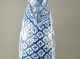 A Huge/very Fine Chinese 19c Blue&white Pilgrim Bottle Vase - Guangxu Vases photo 8