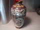 Bright And Colorful Japanese Cloisonne Panel Vase - Phoenix And Dragons Vases photo 3