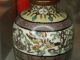 Bright And Colorful Japanese Cloisonne Panel Vase - Phoenix And Dragons Vases photo 5