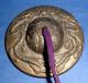 Pair Of Small Oriental Cast Brass Cymbals With Dragons Other photo 1
