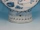 Fine Huge Antique 19thc Chinese Porcelain Blue & White Moon Flask 45 Cm Vases photo 7