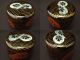 Japanese Antique Lacquer Wooden Tea Caddy Genji Wheel Makie Chu - Natsume Tea Caddies photo 10