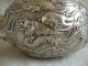 C19th Chinese Solid Silver Dragon Design Teapot Other photo 3