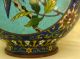 Antique Fine Chinese Cloisonne Gilt Metal Vase Signed Four Character Qing Era Vases photo 10