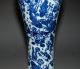 Rare Chinese Blue And White Porcelain Vase,  Description Goldfish.  Height : 310mm Vases photo 10