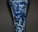 Rare Chinese Blue And White Porcelain Vase,  Description Goldfish.  Height : 310mm Vases photo 2