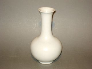 A Rare Chinese Baluster Shaped Vase,  Late Qing,  Unusual Matt Glaze photo