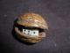 19th Century Chinese Small Cow Bone Dice In A Hinged Walnut Shell Other photo 4