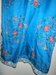 Traditional 20th Century Chinese Hand Embroidered Fine Silk Kimono Robe Size M Robes & Textiles photo 6