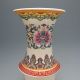 Set 2 Pieces Hollowed Chinese Rose Colorful Porcelain Vases Nr Vases photo 9