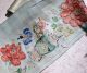 Antique Old Silk Panel Chinese China Embroidery Hand Made Decorative Flowers Jar Other photo 3