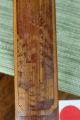 Rare Pair Of Chinese Hardwood Scroll Weights With Carved Bamboo On Top Paintings & Scrolls photo 10