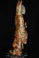 Antique Carved Soapstone And Gilt Quanyin Figure Kwan-yin photo 5