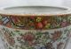 Extra Large Antique 19th C Chinese Rose Medallion Fish Bowl Town Family Scenes Bowls photo 4