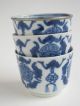 Set Of Three Antique Chinese Porcelain Teacups Or Winecup. Vases photo 4
