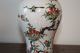 Famille Rose Bird And Flower Vase,  18th Qing Dynasty Vases photo 8