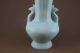 Chinese Ru Porcelain Two Phoenix Ear Vaset Vases photo 3