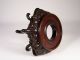 Fine 19c Chinese Carved Hardwood Display Stand W Grain & Details Other photo 4