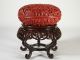 Fine 19c Chinese Carved Hardwood Display Stand W Grain & Details Other photo 8