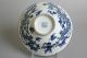 A Chinese Porcelain Blue & White Bowl Cover,   19th C Marked In Blue. Bowls photo 4