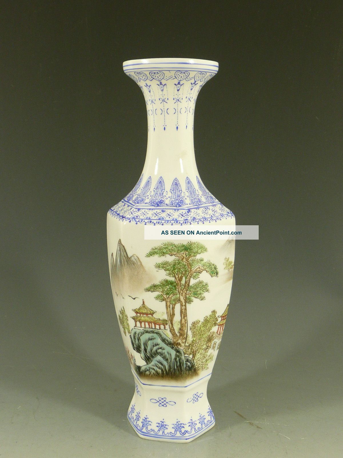 Chinese ' Republic ' Eggshell Porcelain Vase 20thc Vases photo