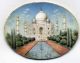 Indian Miniature Painting (framed) Taj Mahal,  19th Century India photo 1