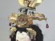 Japanese Antique Large Hina Doll Edo Meiji Kokinbina Empress Gofun Face 12 In. Other photo 2