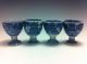 A Lovely Set Of 4 Chinese Export Porcelain Nanking Egg Cups Glasses & Cups photo 2