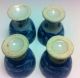 A Lovely Set Of 4 Chinese Export Porcelain Nanking Egg Cups Glasses & Cups photo 4