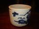 Antique Chinese Blue And White Brush Pot,  Kangxi Period Brush Pots photo 8
