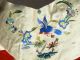 Exquisite Antique Chinese Embroidered Unfinished Appliques For Robe Robes & Textiles photo 4