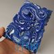 Natural Lapis Lazuli Gemstone Dragon Statue / Carving / Sculpture Dragons photo 4