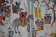 Chinese Silk Embroidered Figural Festive Procession Wall Hanging Panel Dragons Robes & Textiles photo 8