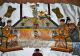 Fine Vintage Chinese Silk Embroidered Imperial Palace Scene Wall Hanging Panel Robes & Textiles photo 5