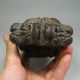 19 Th C Chinese Boxwood Wood Finely Craved Dragon Head Temple Block Dragons photo 2