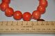 Antique Chinese Natural Red Coral Beads Bracelet Necklaces & Pendants photo 10