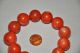 Antique Chinese Natural Red Coral Beads Bracelet Necklaces & Pendants photo 8