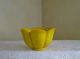 A Magnificent Chinese Yellow Peking Glass Lotus Bowl 18th/19th Century Bowls photo 3