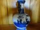 Old Chinese Blue And White Porcelain Vase Vases photo 4