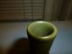 Chinese Porcelain Vase With Tea - Dust Yellow Green Glaze Vases photo 2